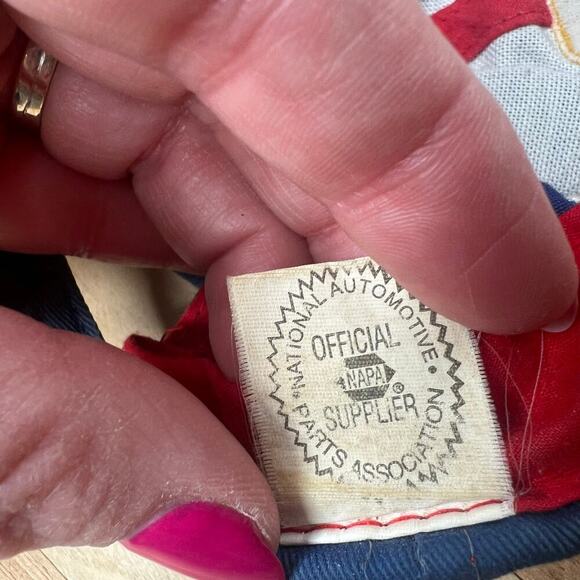 Vintage 90s Napa Racing #15 USA Racing Cap Adjustable Official Napa Supplier - Picture 6 of 8